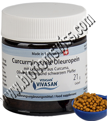 vivasan, вивасан, Витаминный комплекс Куркумин с олеуропеином